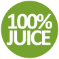100% juice.