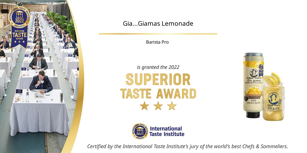 Superior Taste Award 2022 | Gia…giamas Λεμονάδα