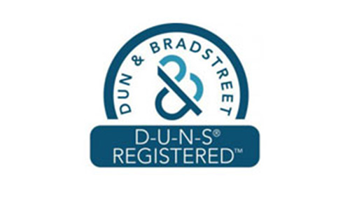 ΠΙΣΤΟΠΟΙΗΣΗ DUNS® Registered™ από τη διεθνή εταιρεία Dun & Bradstreet.