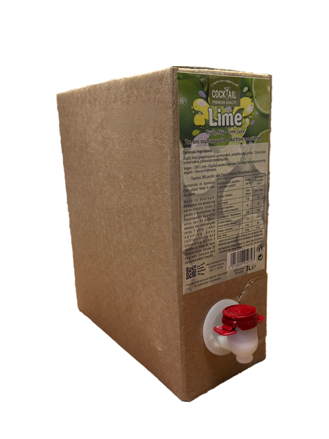 Lime Juice Cocktail Plus Premium Quality 3L Lime Juice Cocktail Plus Premium Quality 3L