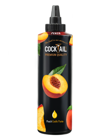 Coulis Purée Peach Cocktail Plus Premium Quality 1000g